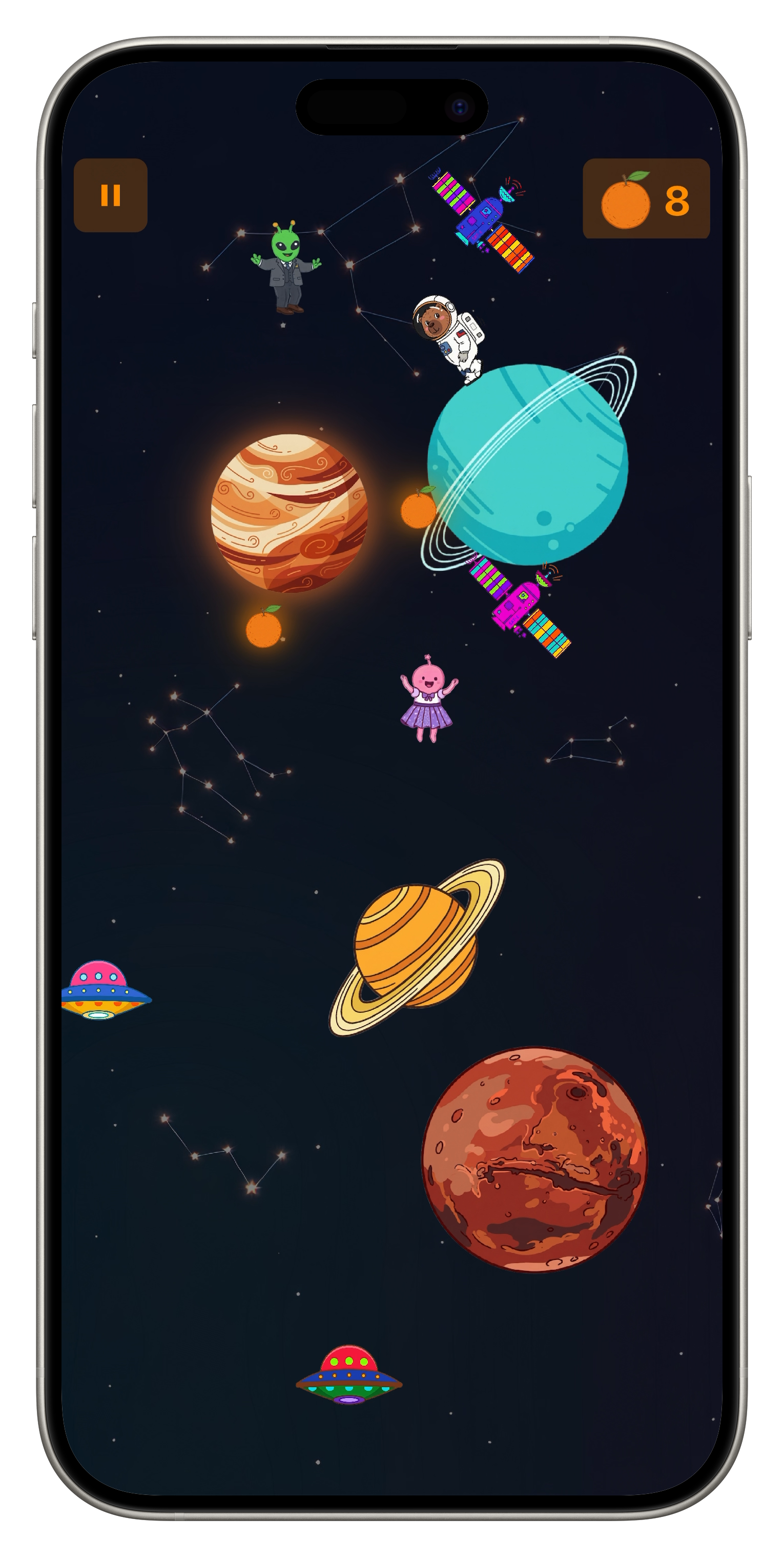 Orange Space gameplay screenshot 3
