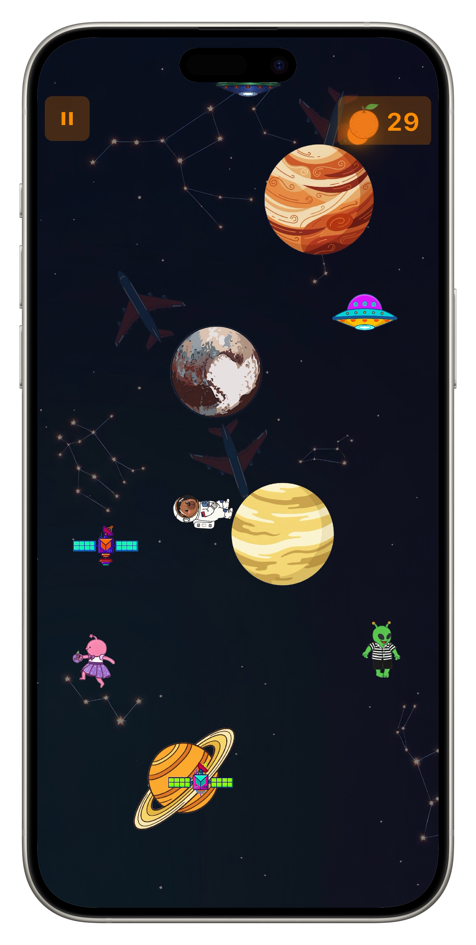 Orange Space gameplay screenshot 5